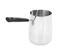 Zerodis Stovetop Turkish Coffee Maker, Turkish Coffee Pot for Warming Butter Milk Chocolate, 304 Stainless Steel (1000ml)