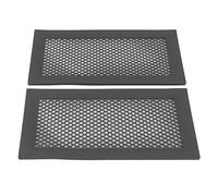 Zerodis Supplies Silicone Baby Safety Floor Air Vent Covers with Soft Edges for Homes and Rvs Child Proof Vent Cover (Black)