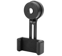 Zerodis Telescope Eyepiece Smartphone Mount Holder for Astronomy and Microscopes with Universal Compatibility for All Phones Easy Installation and Lightweight Design Telescope Phone (Black)