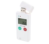 Zerodis Temperature Data Logger, Reusable USB Humidity Recorder with PDF CSV Reports Refrigerator Thermometer for Cold Chain Transportation