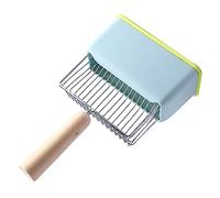 Zerodis The Durable Spoonful Jumped From The Deep Shovel for The Maintenance of Cat Clean - Creator for Simple Cleaning Metal - Suitable for Cat Owners (Blue)
