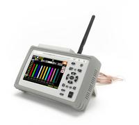 Zerodis Thermometer Recorder ABS Thermocouple Data Logger 10 Channel with 5 Inch TFT Screen 32 to 3308 Degrees Fahrenheit for Industrial HVAC Lab Furnace Monitoring