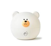 Zerodis Tissue Box Dispenser with Wide Mouth Lightweight Tissue Holders Space Saving Compact Size Cute Bear Pattern Paper Organizer Dispenser for Bedroom Home Box Cover Napkin (#2)
