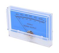 Zerodis TN?105?S0518 VU Meter, ABS Material, High Accuracy with Backlight, Ideal for, Home Audio and Recording Studio