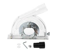 Zerodis Universal Grinding Dust Shroud for Angle Grinder 3/4/5 inch Saw Disc, Dust Collector Attachment Cover Tool Collect Grinding Dust Wood Stone Cement Marble Rock Concrete