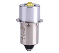 Zerodis Upgrade LED Flashlight Bulb, 5W 6-24V P13.5S High Power LED Bulb Replacement Part LED Conversion Kit Bulbs for Torch Tooling Lantern Work Light Maglite Bulbs Replacement