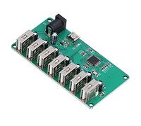 Zerodis USB 2.0 Hub Module, 7 Port Expansion Adapter with Intelligent Recognition, LED Indicators for Electronic Devices and Electromechanical Engineering Users