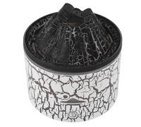 Zerodis Volcano Diffuser Aromatherapy Essential Oil Diffuser 5V 180ml Relaxing Auto Off Warm Atmosphere Flame Humidifier for Home Bedroom Office (White), Zerodis25wk7g8box-12