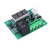 Zerodis W1209 Digital Temperature Controller, SMD Thermostat Module with 12V DC Sensor, 14 to 230°F Range, 0.1°C Resolution, Relay Control for Aquarium Incubator Homebrew