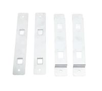 Zerodis Wild Bird Wildlife Accessories Galvanized Steel Rust Proof Mounting Bracket for Bird Houses Nesting Boxes Feeders with for 2 Sets House Hanger Bracket