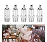 Zerodis Wild Bird Wildlife Accessories Livestock Drinking Tool with Powerful Spring and Sealing Performance for Pig Cattle Farming Accessory Automatic Pig Drinker