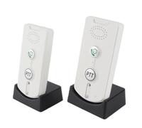 Zerodis Wireless Intercom System 1000M Long Range 2 Way Voice Caller | Two-Way PTT Communicating Pager, 1800mAh Battery, 38 Ringtones, 462/434MHz, Wall-Penetrating 1-8 Floors, Charging Base