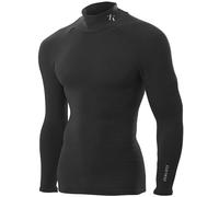 ZEROFIT Mens 2022 Heat Rub Ultimate Mock Neck Baselayer - Black - XXXL