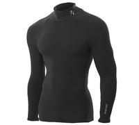 ZeroFit Ultimate Heatrub Motorcycle Long Sleeves Base Layer T-Shirt Black