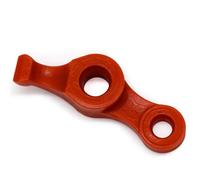 ZEROKIWI Professional Replacement Parts, Repairing Accessories, Taper Lever, Tension Spring, Blade Socket, Plastic Blade Guide, 2 Screws Compatible with Oster A5 Pet Animal Groomers (Red Taper Lever)