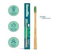 Zerolla Eco Biobased Bamboo Toothbrush - Plant-based Bristles Firm
