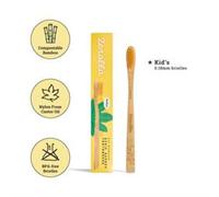 Zerolla Eco Biobased Bamboo Toothbrush - Plant-based Bristles Kids