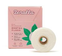 Zerolla Eco Biobased Dental Floss 50 metre | Eco-Friendly Sustainable Nylon Made from Castor Oil | Tooth Floss Plaque Remover | All Natural Floss in Recyclable Plastic-Free Zero-Waste Packaging