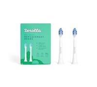 Zerolla Eco Electric Sonic Toothbrush Replacement Heads Pack of 2 | Sustainable & Recyclable Heads | Over 6 Months Supply | Ultra Fast 50000 Vibrations per Minute | Plastic-Free Packaging