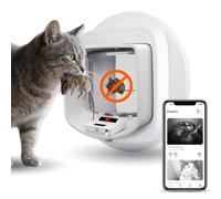 ZeroMOUSE 2.0 - Smart Add-On for Microchip Cat Flaps | Prey-Detection Module (Mice & Birds) for Microchip-Activated/Electronic Cat-Flaps | A
