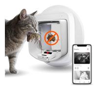 ZeroMOUSE 2.0 - Smart Add-On for Microchip Cat Flaps | Prey-Detection Module (Mice & Birds) for Microchip-Activated/Electronic Cat-Flaps | App Control | Weatherproof | Fast, Easy Install