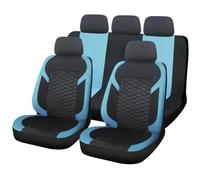 ZERONBV Car Seat Covers Full Set 5 Seats Universal Car For Seat Covers Anti-slip Backrest Four Seasons For SUV Vans Truck Auto Interior(Mint)