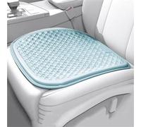 ZERONBV Car Seat Covers Full Set Car Gel Seats Cushion Silicone Mat Cool Gel Cooling Universal Four Season Breathable Ventilate Vehicle Protector Mat Pad(Blue)