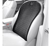 ZERONBV Car Seat Covers Full Set Car Gel Seats Cushion Silicone Mat Cool Gel Cooling Universal Four Season Breathable Ventilate Vehicle Protector Mat Pad(Back-Dark Black)