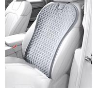 ZERONBV Car Seat Covers Full Set Car Gel Seats Cushion Silicone Mat Cool Gel Cooling Universal Four Season Breathable Ventilate Vehicle Protector Mat Pad(Back-Grey)