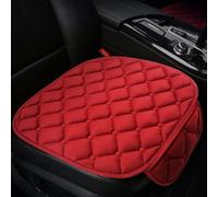 ZERONBV Car Seat Covers Full Set Little Waist Plush Car Seats Cushion For Winter Warmth Simplicity Wear Resistance Breathability And Simple Fabric Easy To Install(RedG)
