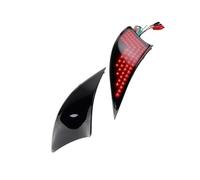 ZERONBV Tail Reflective Lens Compatible With IS300 2016 2017 2018 2019 2020 8192053051 8192053050 1 Pair Rear Bumper Reflector Lens Lights Brake Tail Fog Lamps(Black)