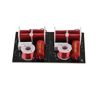 Zerone 2Pcs Speaker Frequency Divider Board 2 Way Tweet/Low 2 Unit 2 Unit Hi-FI Audio Filter Filter DIY Module