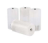 Zerone 4pcs AA to D Size Cell Battery Conversion Adapter Holder Switcher Converter Cases Box White,TV Video Home Audio