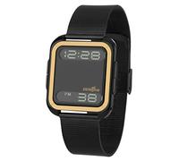 Zerone Bsquared 2 Ultra Slim Blk & RG Aluminum Bezel with IPB SS Band Digital Watch
