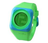 Zerone HD Green Blue Digital Watch Hidden Digital