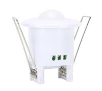 Zerone Sensor Light 360 Degree Recessed Automatic Infrared PIR Motion Sensor with Time Delay for Ceiling Light