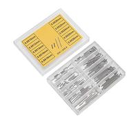 Zerone Watch Strap Friction Pins Steel Watch Band Pins Linking Tool with Storage Compartment for Watch Repair