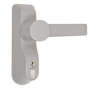 ZEROplus Briton 1413, Outside Access Device, Knob or Lever Handle, Silver (Lever Operated)