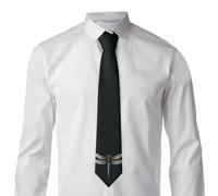 zerosevenee Dragonfly Ties for Men Formal Classic Neck Tie Necktie Novelty Tie for Business Wedding Party