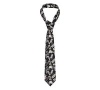zerosevenee Falling Playing Cards Palm Leaves With Sloths Men'S Tie Classic Formal Tuxedo Tie Formal Necktie For Wedding & Party