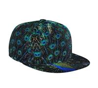 zerosevenee Peacock Cap Womens Baseball Cap Adjustable Cap Peacock Hat Trucker Hat for Travel Picnic Outdoors