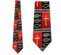 zerosevenee Religious Ties Christian Necktie Faith Tie Mens Necktie