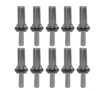 zeroupshop 10 pcs Stone Splitter steel with a heat treatment process for splitting hard stones rocks granite