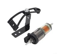 Zeroupshop 12V Diesel Air Heater Fuel Pump, Metal Build With Filter And Mount Bracket, Compatible With 1KW-5kW Car And Truck Heating Systems, Optimal Fuel Supply Replacement Part