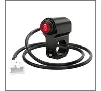 Zeroupshop 12V LED Rocker Switch 22mm Waterproof IP65 Motorcycle Handlebar, Compatible with Nilight 3-Pin Harness, /OFF Control UTV Off-Road