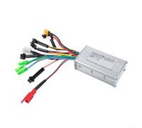 Zeroupshop 17A 36V/48V E-Bike Brushless Controller 250W 350W Intelligent 3-Mode Sine Wave Aluminium Alloy Case for Electric Scooter Motor Silver
