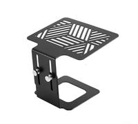 Zeroupshop 1Pcs Stainless Steel Coffee Weighing Rack Scale Frame Holder, Coffee Weighing Rack Scale Frame Holder, Long Lasting And Practical (Black)