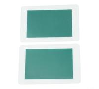 Zeroupshop 2-Pack Magnetic Field Viewer Film 50x75mm Micro-Encapsulated Detector Card for Visualizing Static Fields, Quality Control, Education and Scientific Research