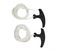 Zeroupshop 2 Pcs 950 Mm For Recoil Starter, Pull Cord With Ergonomic Handle, For 49Cc For MINI For Moto For QUAD For Bike For ATV Lawn Mower Chainsaw