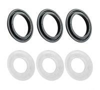 Zeroupshop 2 Pcs Cistern Replacement Seal Set for Geberit Flush-Mounted Toilets, Rubber Ring and Silicone Gasket Leak Prevention Kit, for No. 240.282.00.1, 890.615(3 Set)
